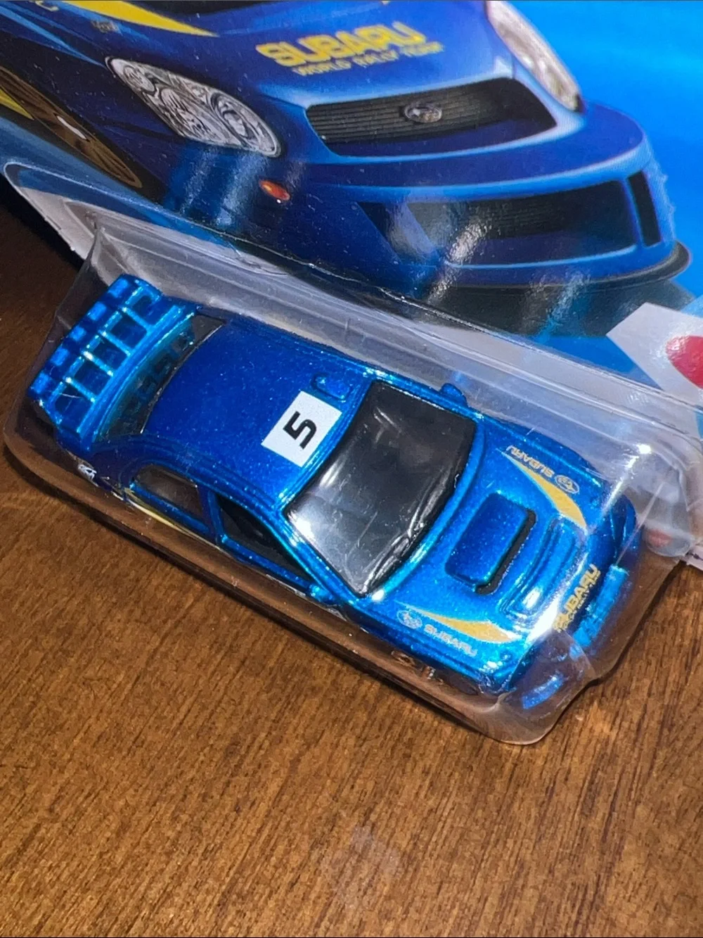 Subaru Impreza WRX & Subaru BRZ Die-Cast Hot Wheels-( 2 pair )